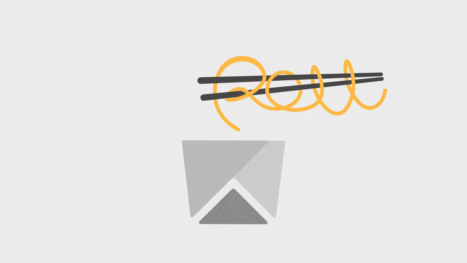 Оформление меню суши-бара «Roll Wok Club» в Кизеле